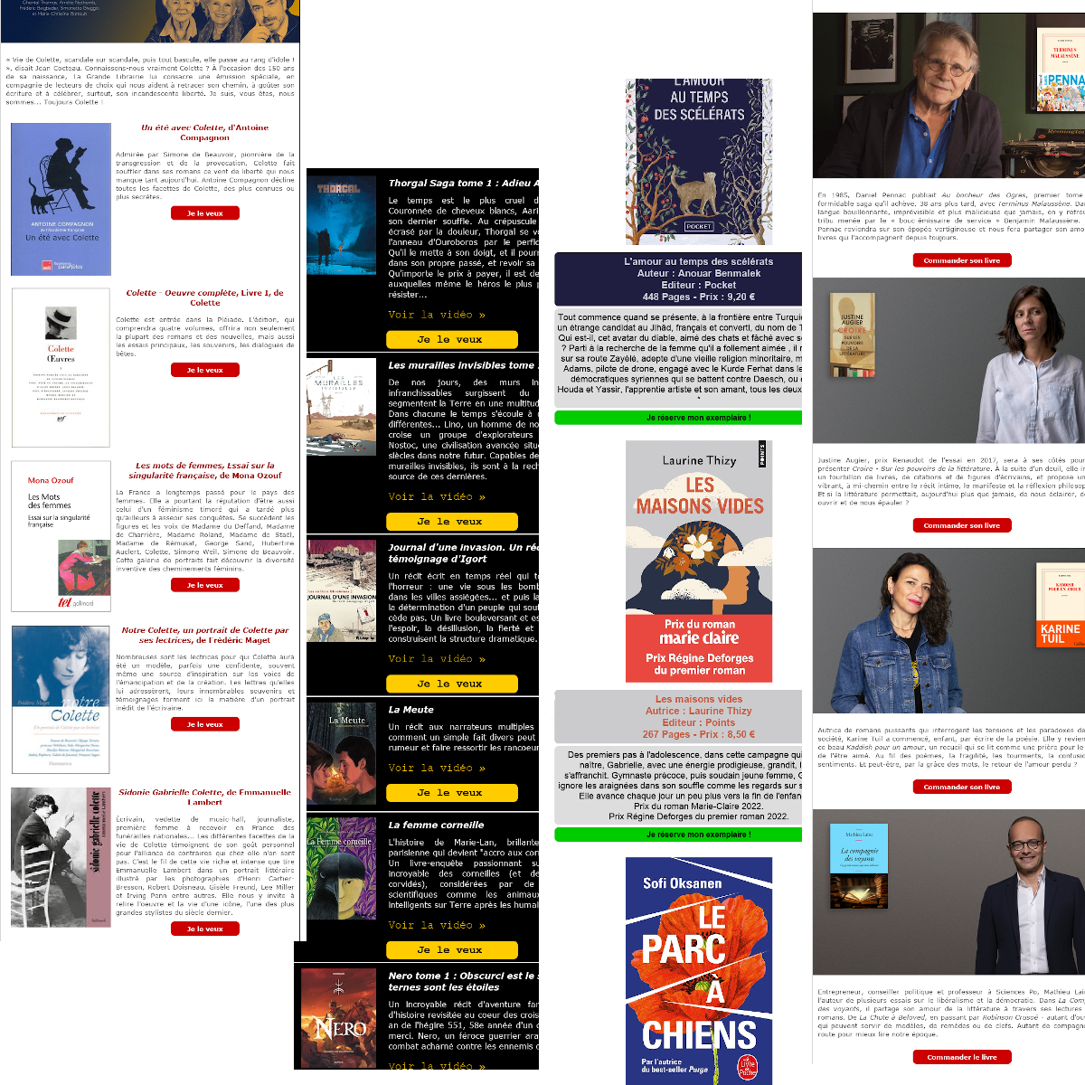 Newsletter cr��e automatiquement gr�ce aux connecteurs Mediaweb ou LibriWeb