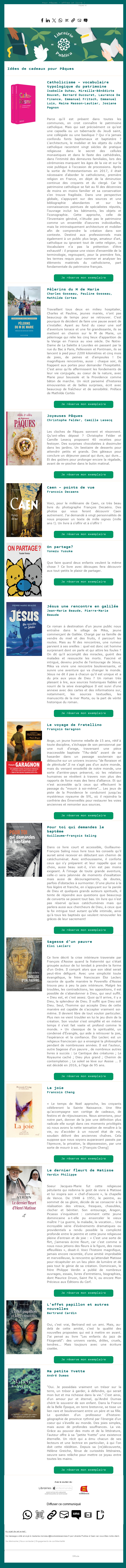 Exemple d'infolettre