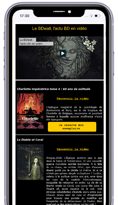 mod�le infolettre BD